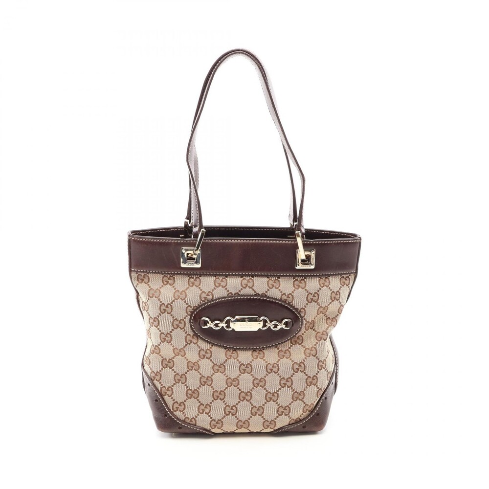 Gucci Gg Canvas Tote Shoulder Bag #329804G68B